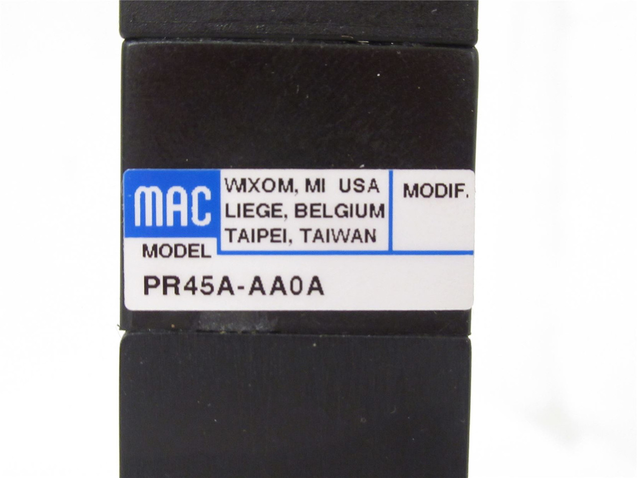 MAC PR45A-AA0A; Plug-In Pressure Regulator