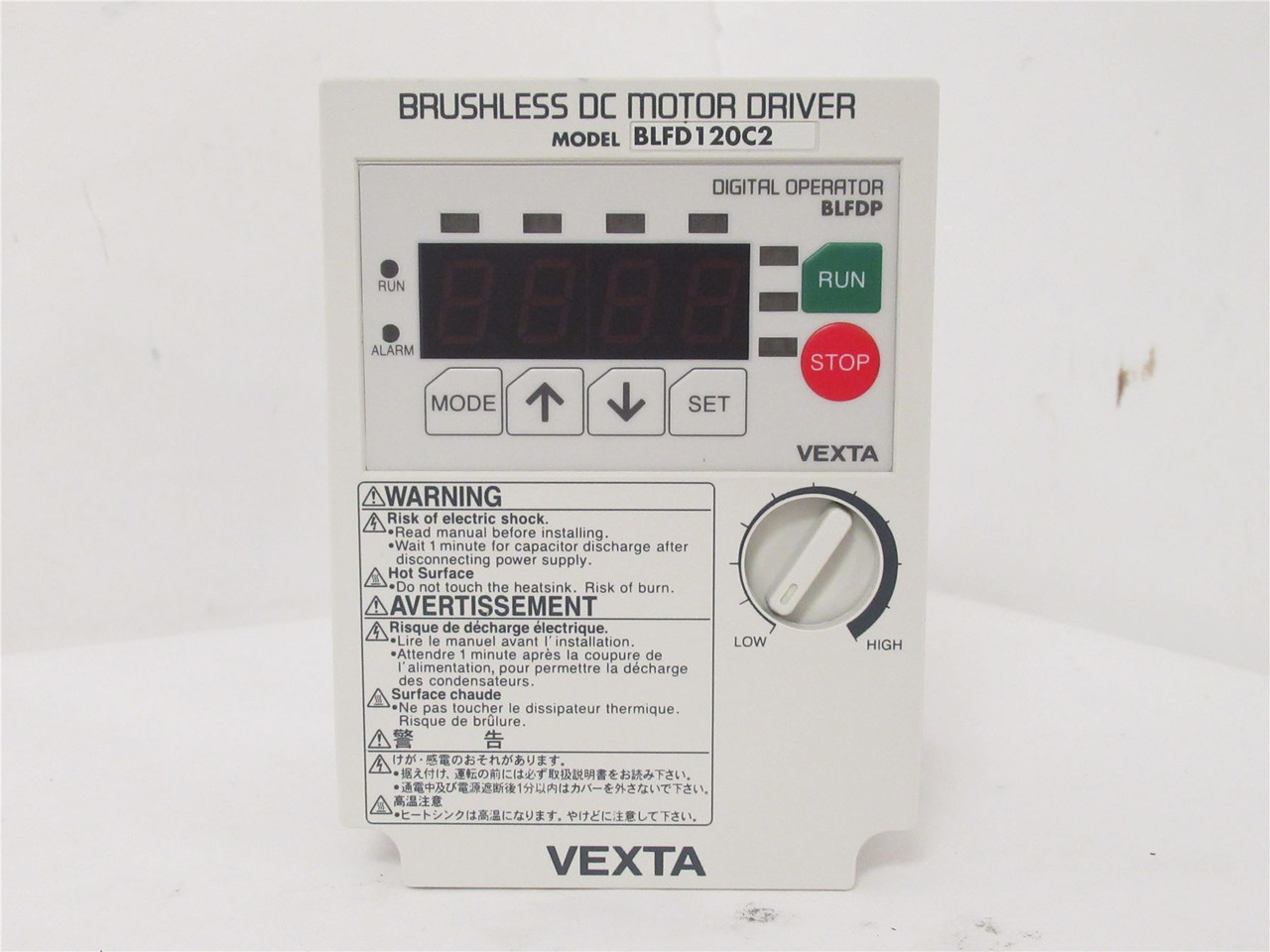 Oriental Motor BLF5120C-50; DC Motor Control System; 1/6HP Oriental Motor BLF5120C-50; DC Motor Control System; 1/6HP