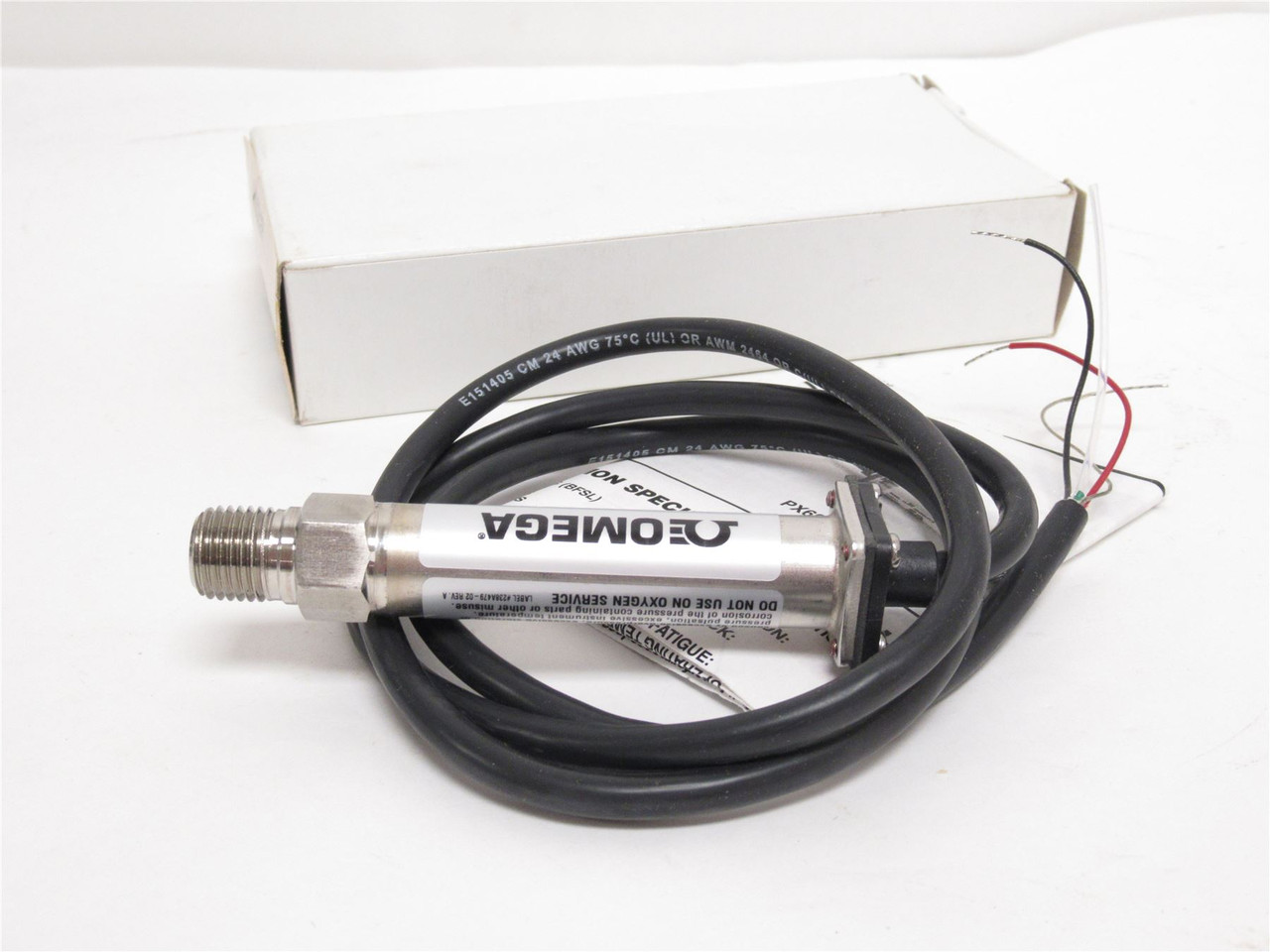 Omega PX605-300GI; Pressure Transmitter; SS; 300Psig; 10-36VDC