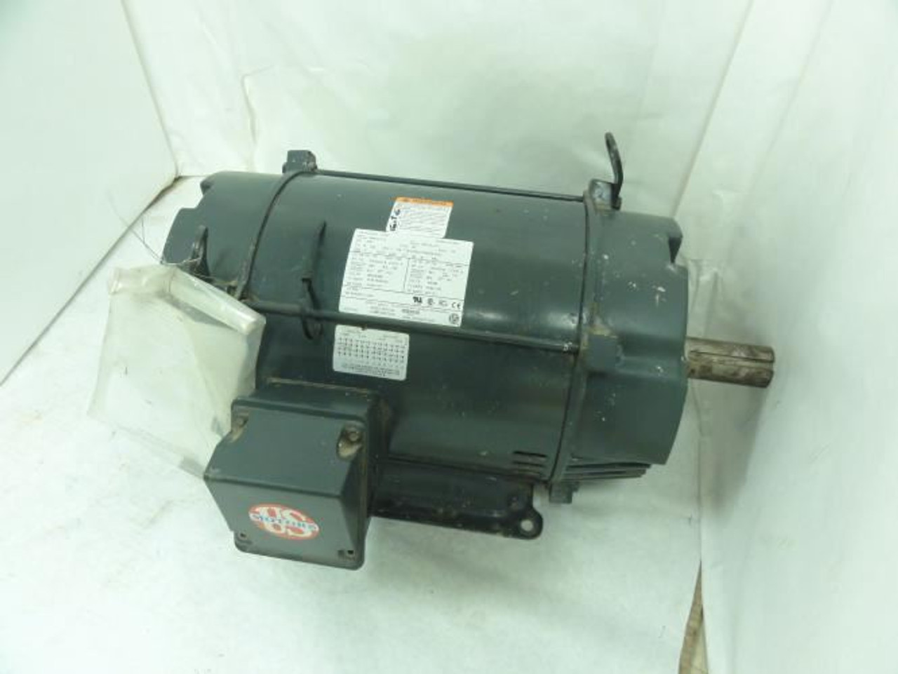 US Motors D7P3D; AC Motor; 7-1/2Hp; 1185RPM; 230/460V