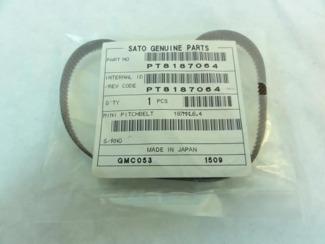 Sato PT8187064; Mini Pitchbelt; 187XL6.4