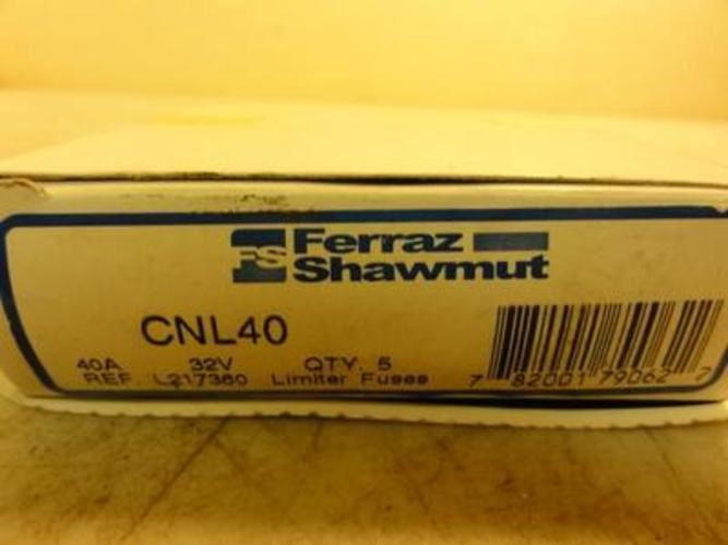Ferraz CNL40; Lot-5 Limiter Fuses 40A 32V