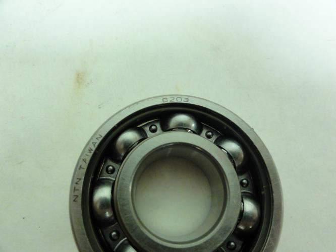 NTN 6203; Ball Bearing; 17mm ID; 40mm OD;12mm W