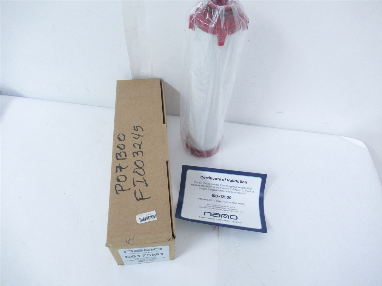 Nano E0175M1; Water Purification Filter Type Nano E0175M1; Water Purification Filter Type