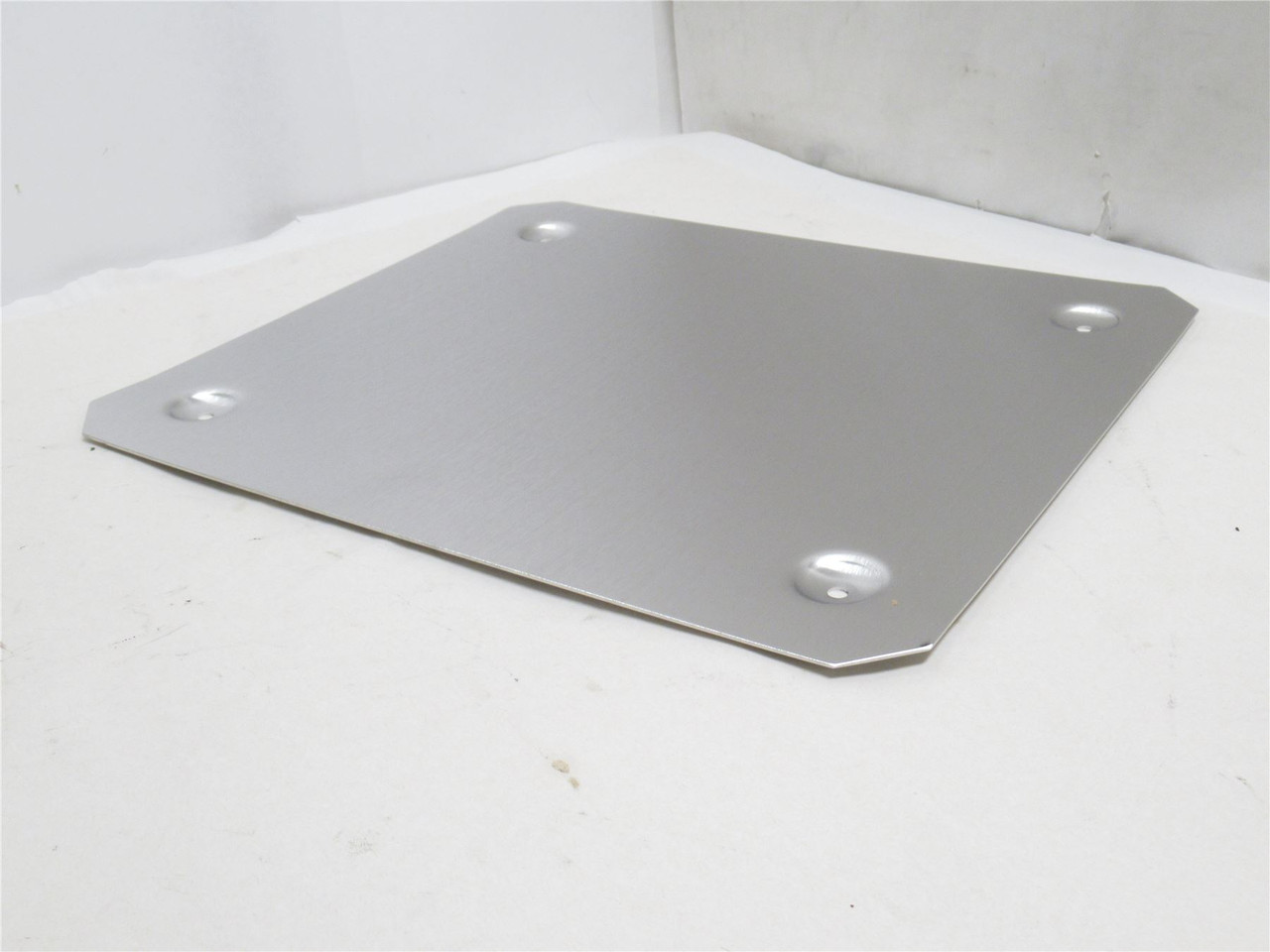 Weigh-Tronix 106901899; Shroud Plate; SS; 12" x 13-1/2"