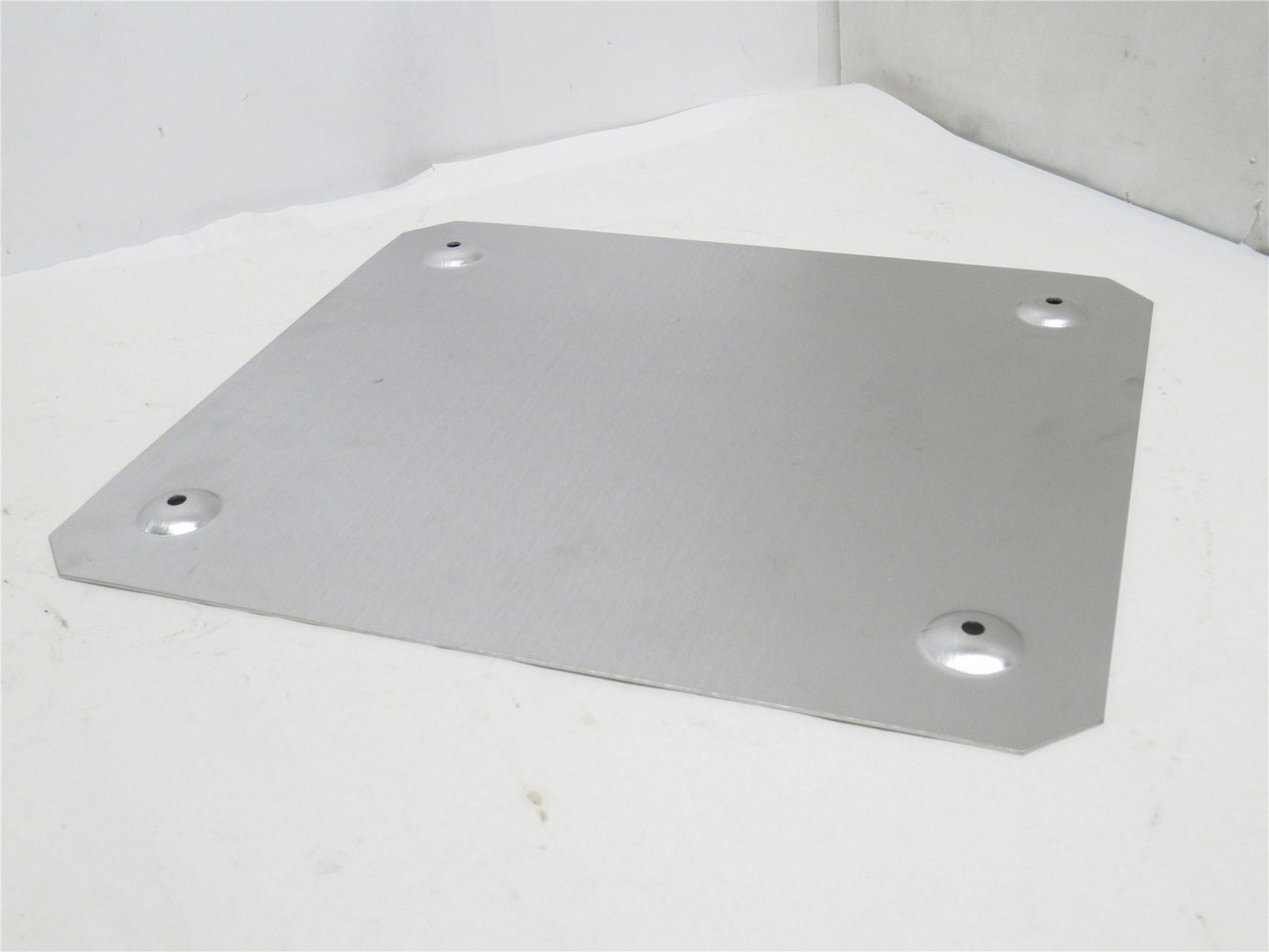 Weigh-Tronix 106901899; Shroud Plate; SS; 12" x 13-1/2"