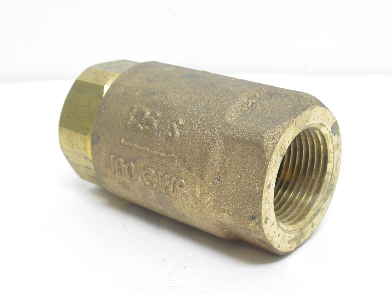 Apollo 6110501; Bronze Check Valve; 1NPT; 400PSI; Single Flow