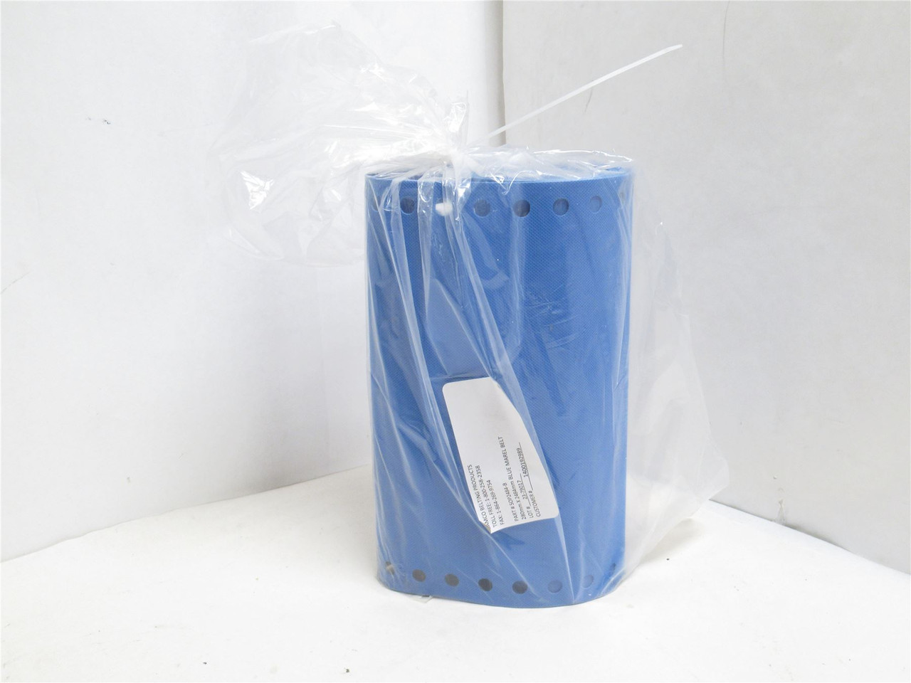 Marel SOP2484-B; Blue Conveyor Belt 280mm Wide; 2484mm Long