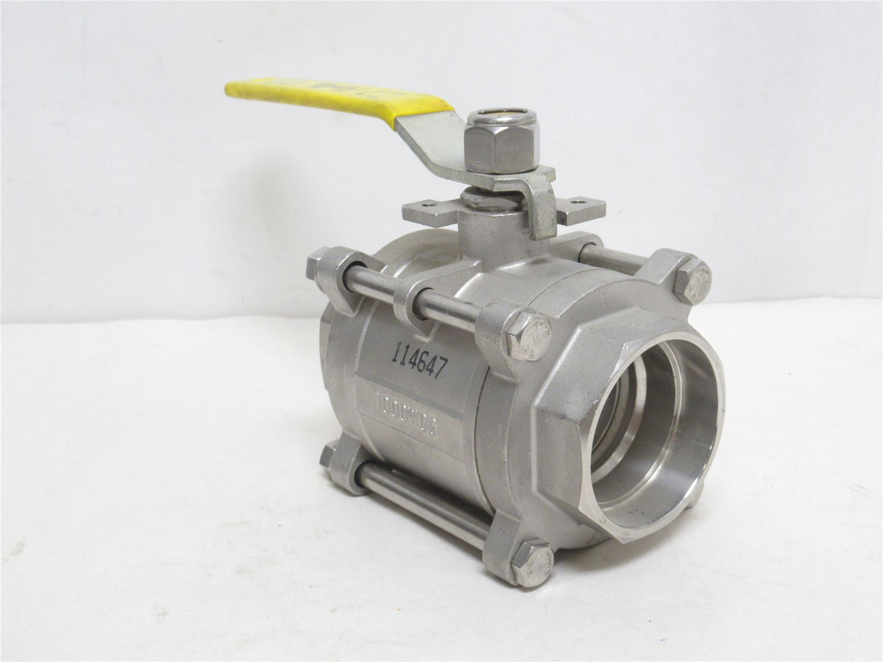 MFG- 86A-208-01; Full-Port Ball Valve; SS-316; 2" FNPS 1000WOG