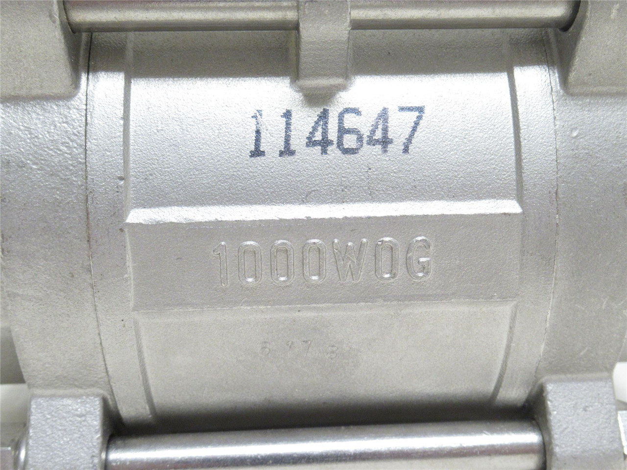 MFG- 86A-208-01; Full-Port Ball Valve; SS-316; 2" FNPS 1000WOG