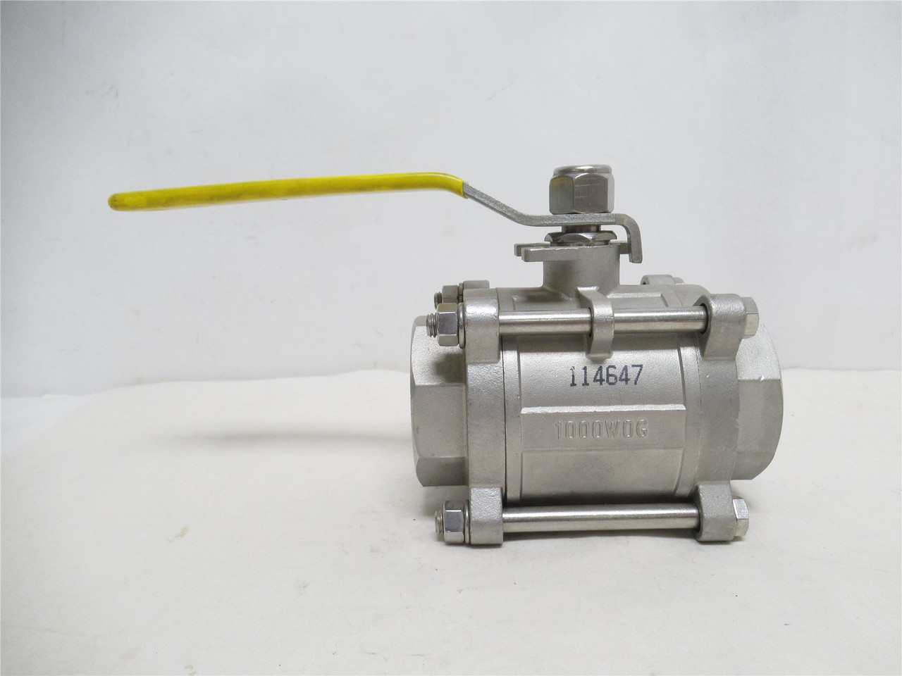 MFG- 86A-208-01; Full-Port Ball Valve; SS-316; 2" FNPS 1000WOG