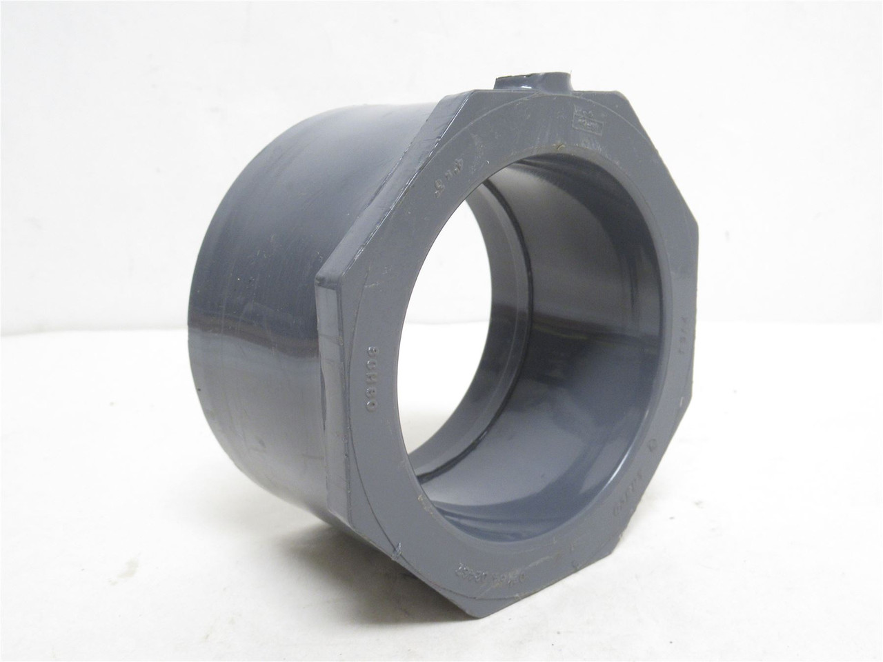 Lasko 837-422; PVC Reducer Bushing; Sch: 80; 4" x 3"; Socket Lasko 837-422; PVC Reducer Bushing; Sch: 80; 4" x 3"; Socket