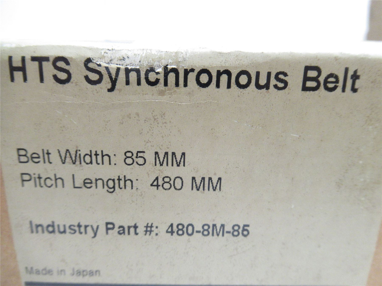 Bando 480-8M-85; HTS Belt 480mmL 85mmW 8mm Pitch