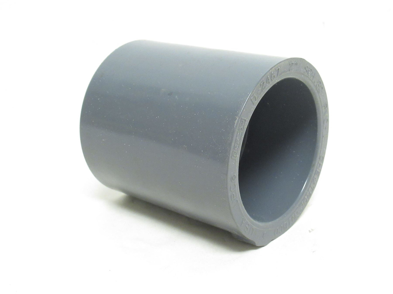 Nibco 829-020; PVC Pipe Coupler; 2" NPS; Sch: 80; 3-1/8" Long