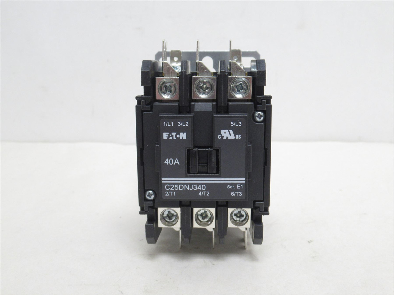 Eaton C25DNJ340T; Contactor 40A; 3P; 600VAC; Coil: 24VAC