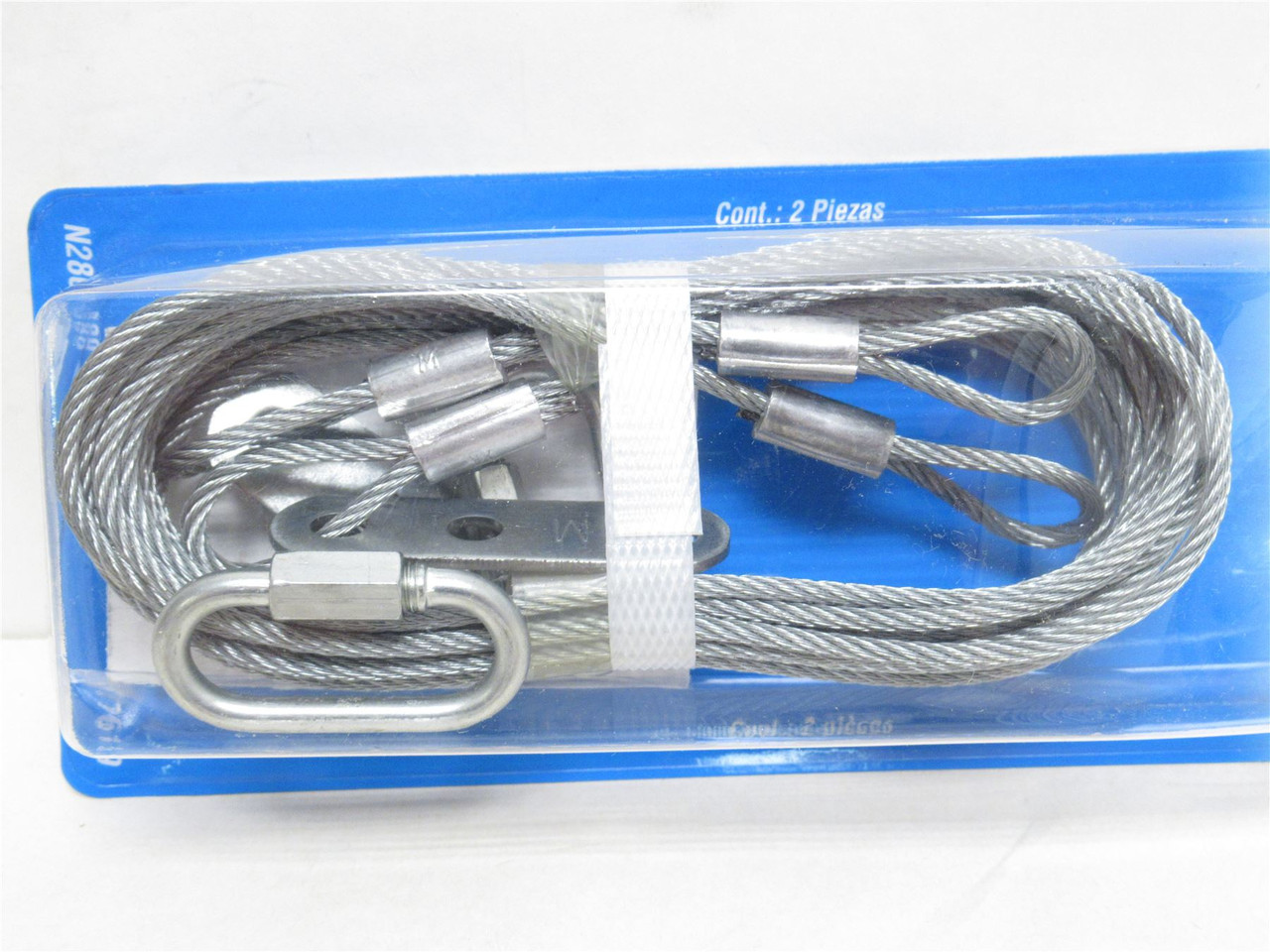 National N280-388; Box-2 Safety Cables 8ft-8in x 1/8in