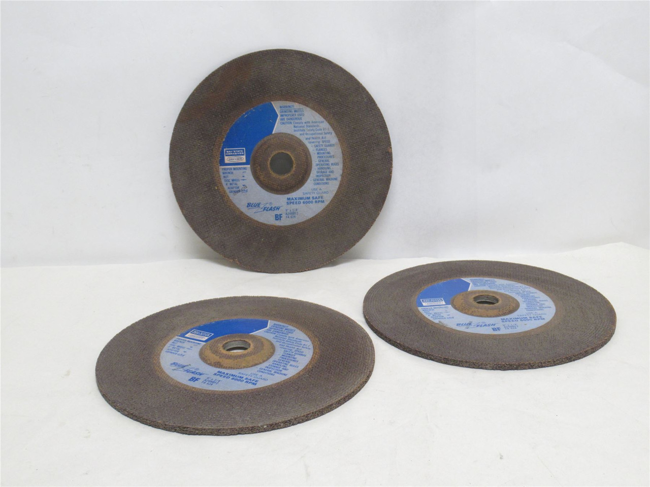 Dresser A24RBF2; Lot-3 Grinding Wheels 9" OD x 1/4" Thick