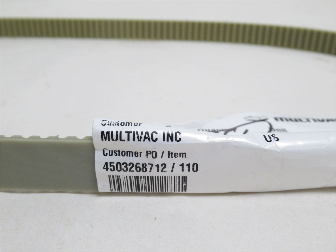 Multivac 79633221041; Timing Belt 110mm Long x 16mm Wide