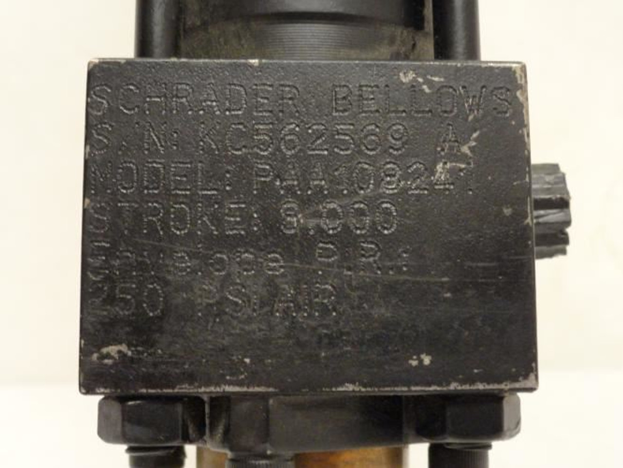 Parker PAA108241 8.0; Air Cylinder; 1-1/2"ID x 8" Stroke Parker PAA108241 8.0; Air Cylinder; 1-1/2"ID x 8" Stroke