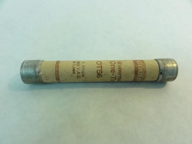 Shawmut OTS6; Fuse; 6A; 600V