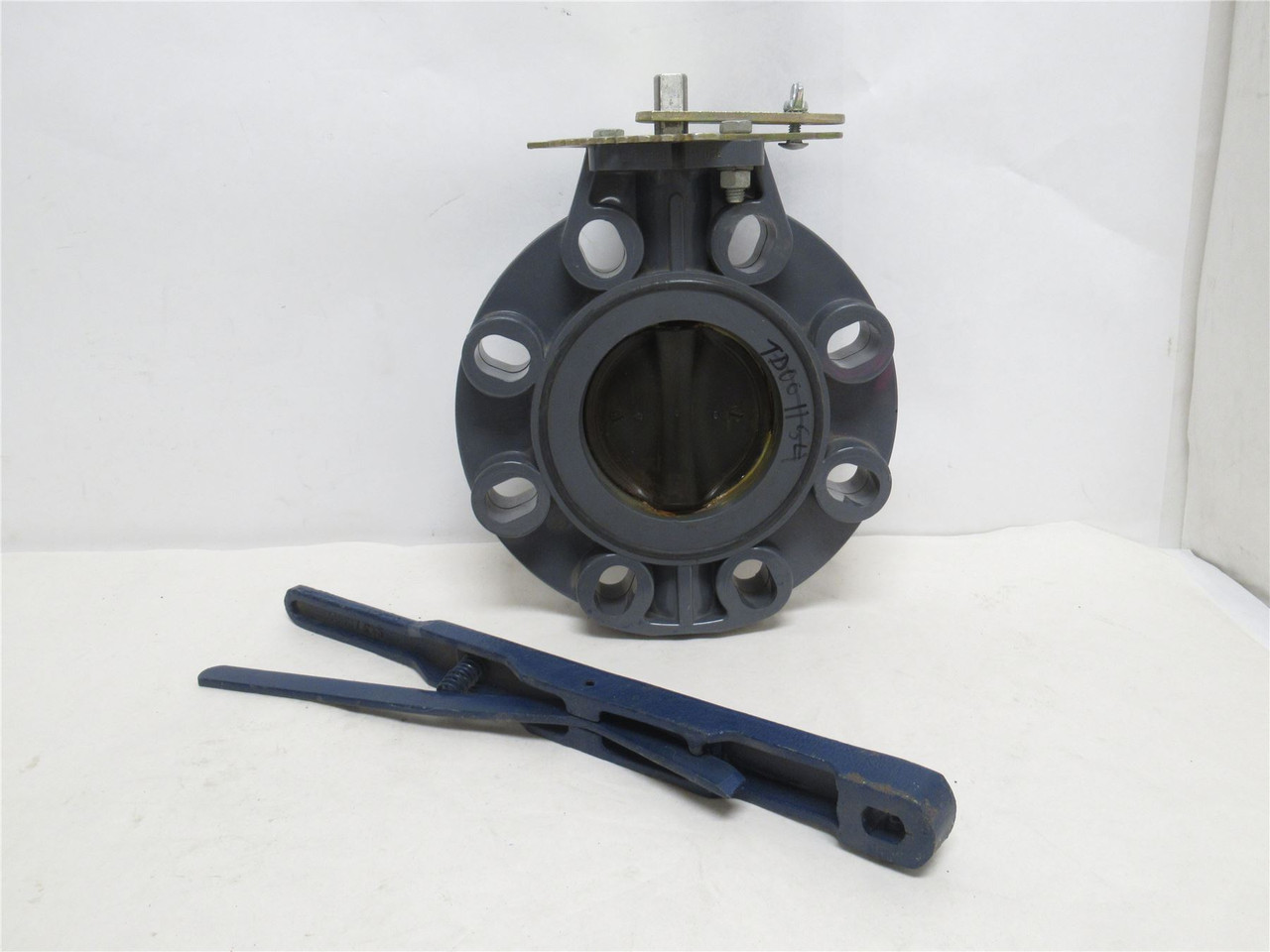 Chemtrol MA365AH; Wafer-Style Butterfly Valve; Size: 4"