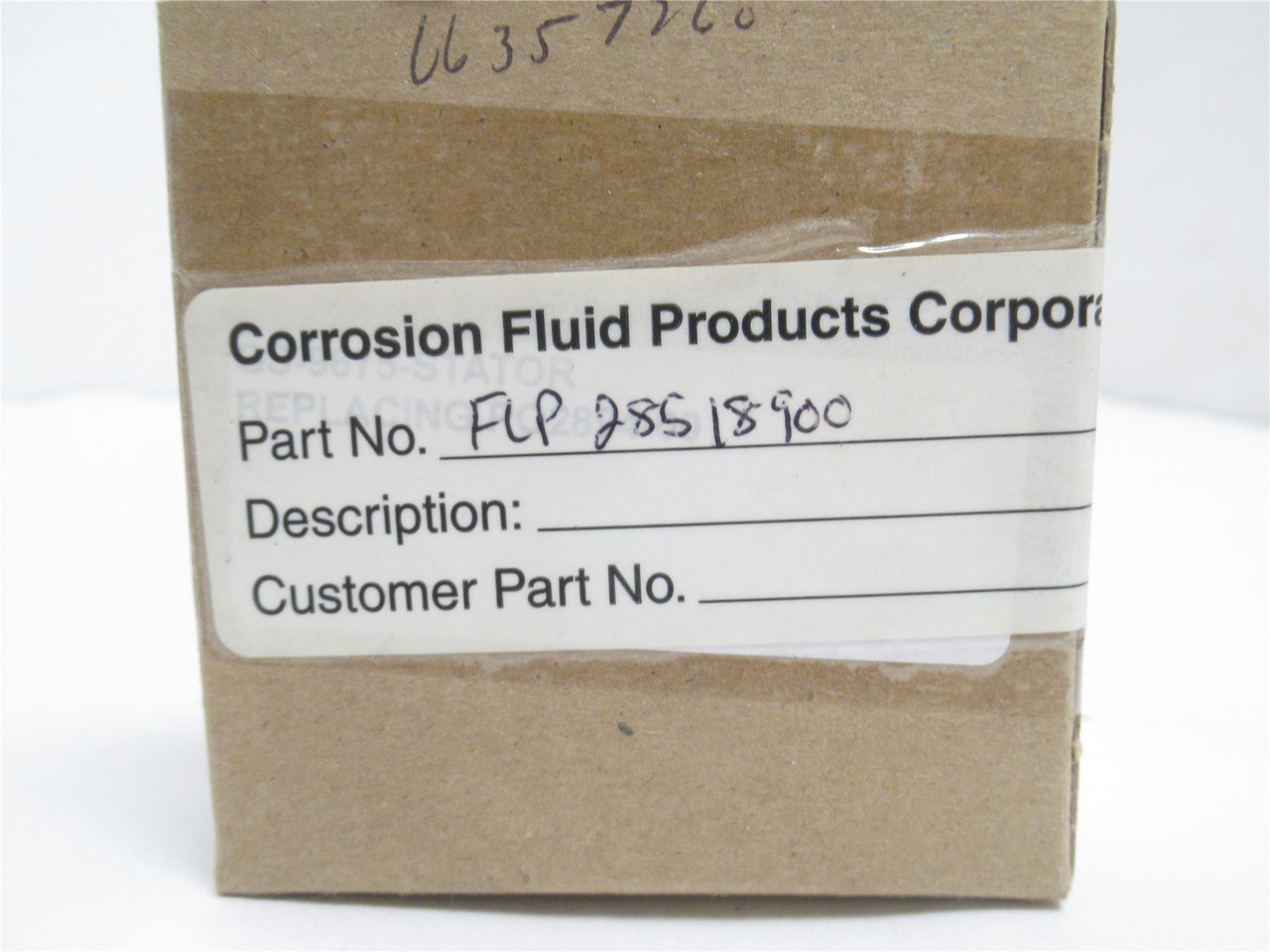 Corrosion Fluid FLP28518900; Shaft Seal Seat P0289400