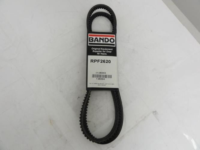 Bando 2EDG3; Auto V-Belt; Industry Number RPF2620