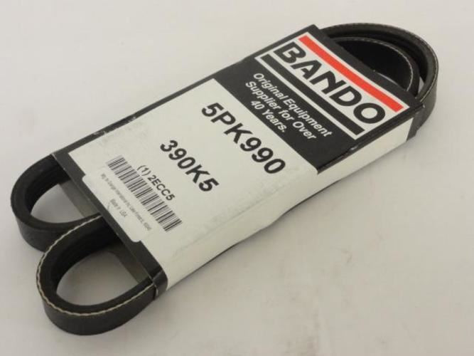 Bando 5PK990; Serpentine Belt; Industry Number 390K5