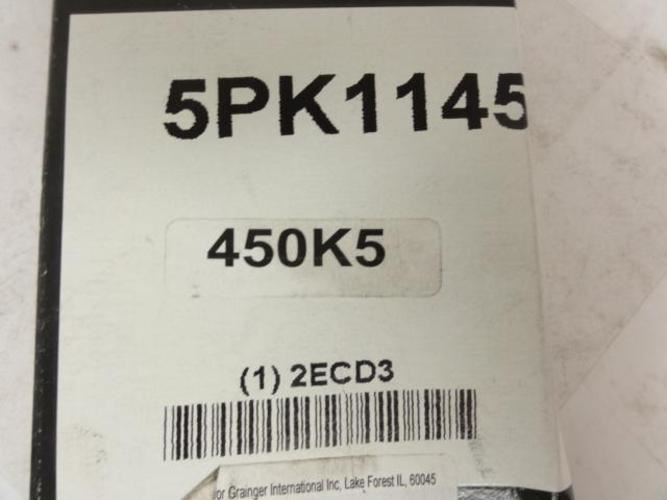 Bando 5PK1145; Serpentine Belt; Industry Number 450K5