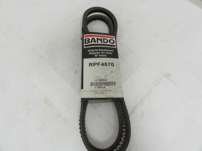 Bando 2EDL6; Auto V-Belt; Industry Number RPF4570