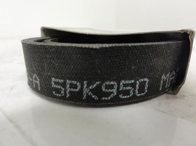 Bando 5PK950; Serpentine Belt 375K5; 5-ribs 37.5"L; 2ECC4