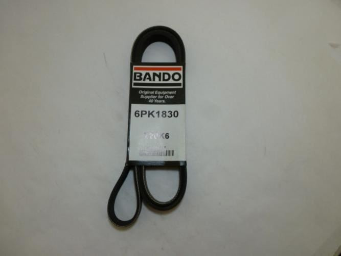 Bando 6PK1830; Serpentine Belt 720K6; 6-ribs 72.0"L; 1MHC7