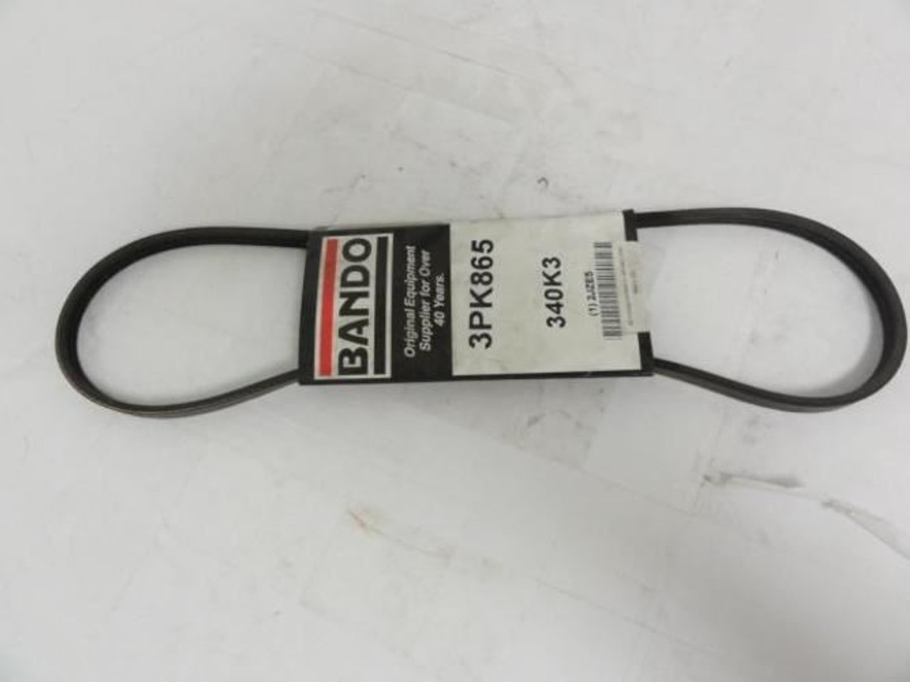Bando 3PK865; Serpentine Belt; Industry Number 340K3 Bando 3PK865; Serpentine Belt; Industry Number 340K3