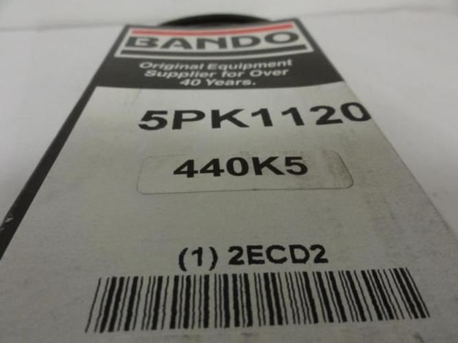 Bando 2ECD2; Serpentine Belt; 5-Rib; 44" Long; # 440K5