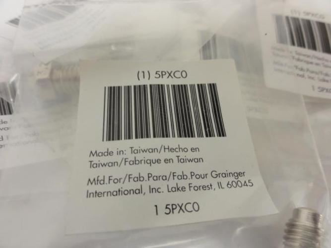 Westward 5PXC0; Lot-7; Nosepiece; 1/8"; For 5TUW6