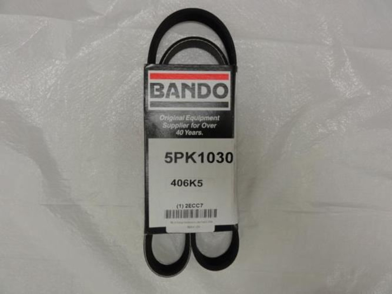 Bando 5PK1030; Serpentine Belt; Industry Number 406K5 Bando 5PK1030; Serpentine Belt; Industry Number 406K5