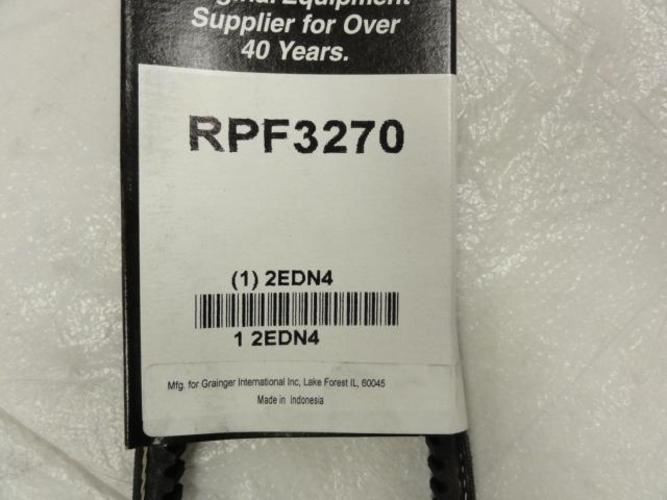 Bando 2EDN4; Auto V-Belt; Industry Number RPF3270