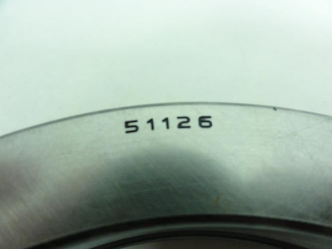 Koyo 51126; Thrust Bearing; 130mm ID; 170mm OD; 30mm W