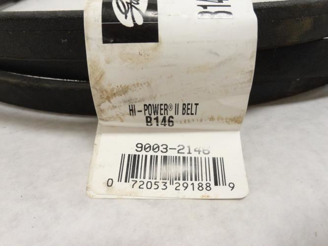 Gates B146; Hi-Power V-Belt 9003-2146; 149" Long; 0.656" Wide
