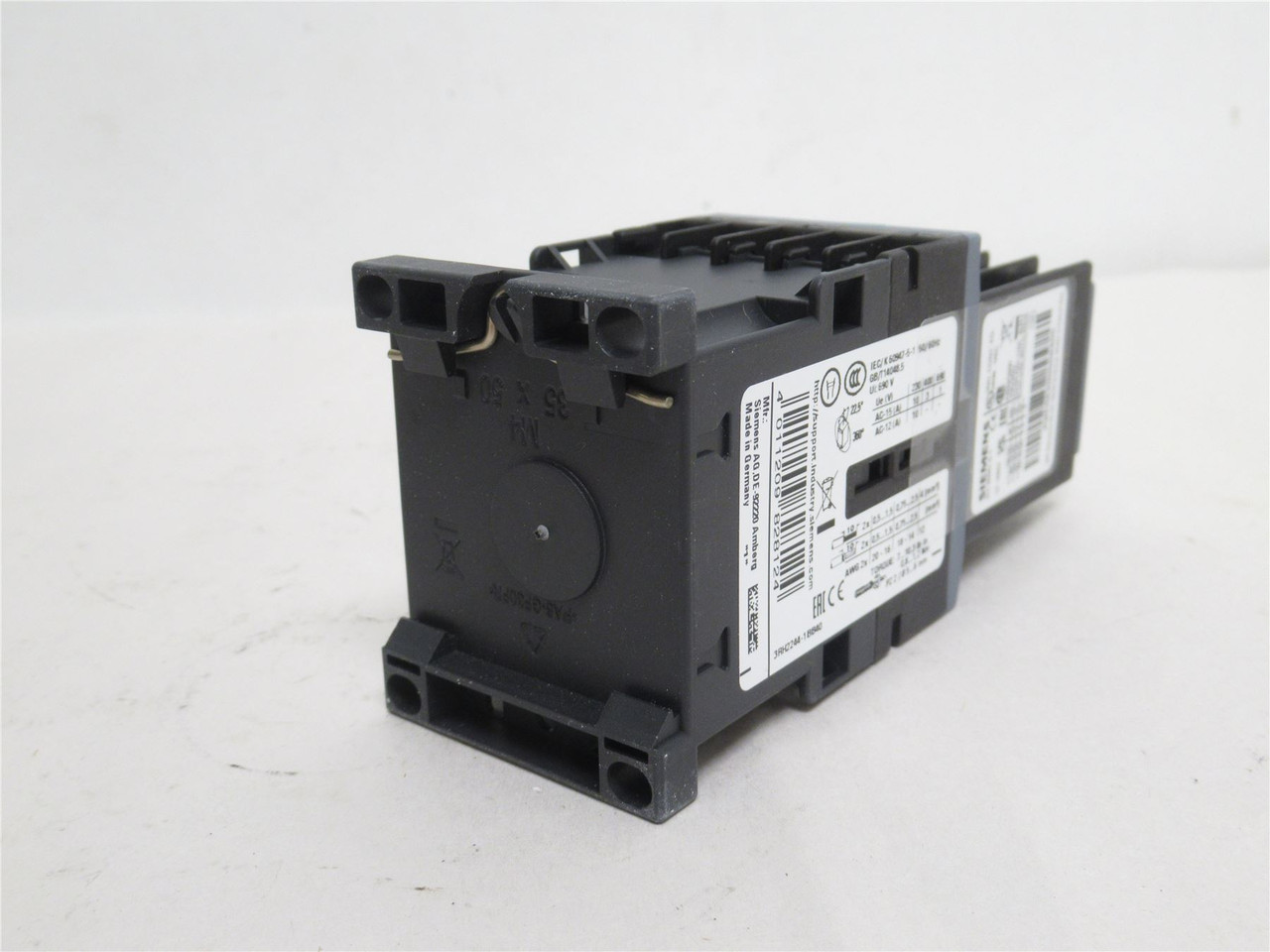 Siemens 3RH2244-1BB40; Contactor; 6A; 24VAC; Coil: 24VDC; 8P