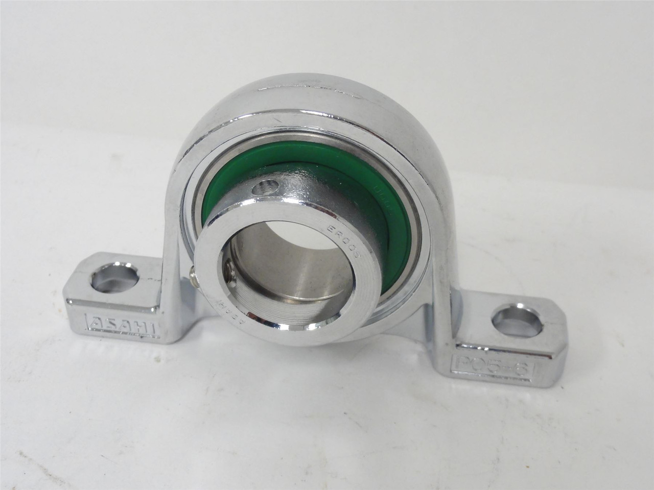 Asahi UP005; Pillow Block Bearing; SS; 25mm ID; P05-6; ER005