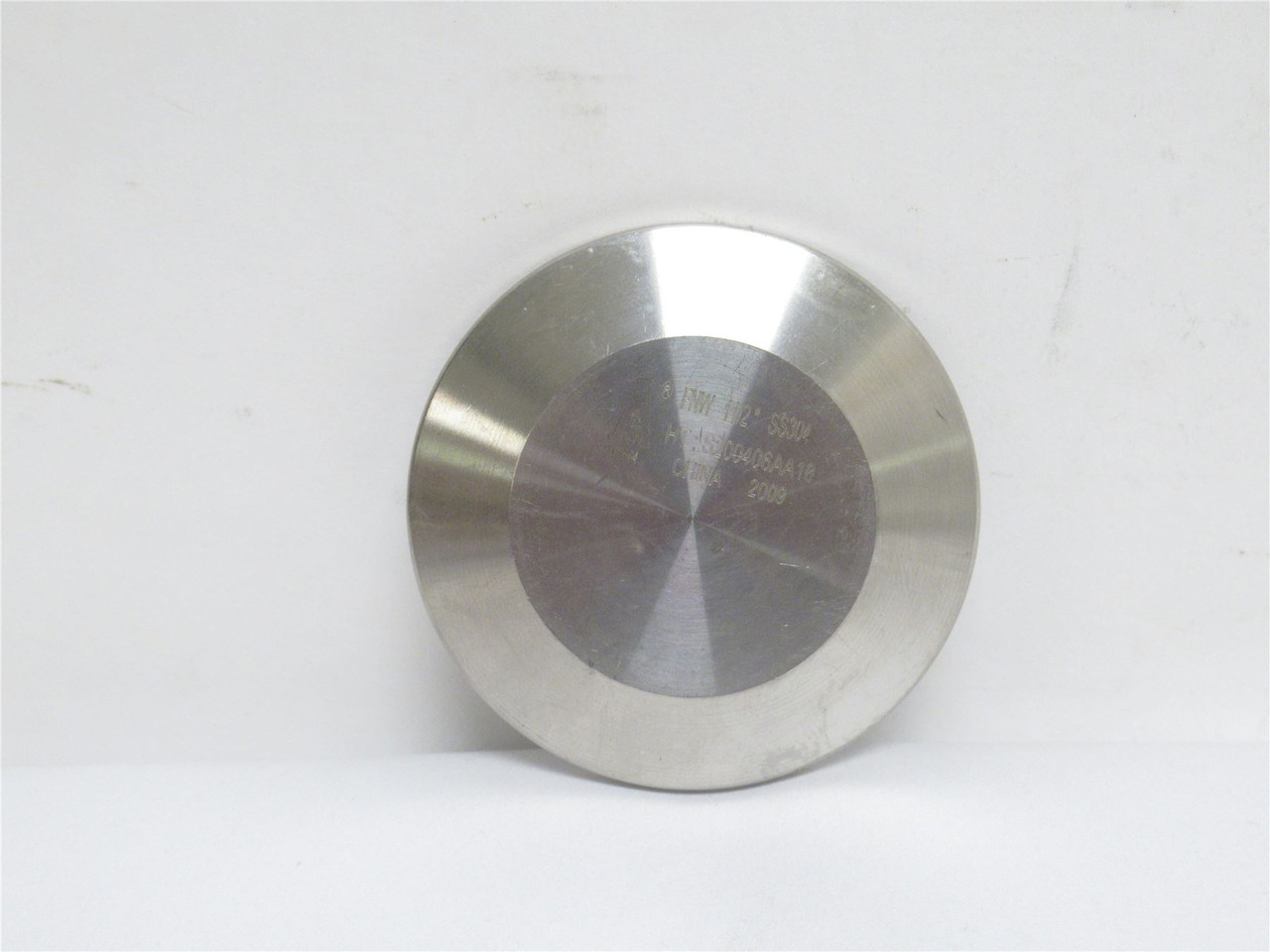 Industry-Std 11P791; Sanitary End Cap SS-304 1-1/2" Clamp