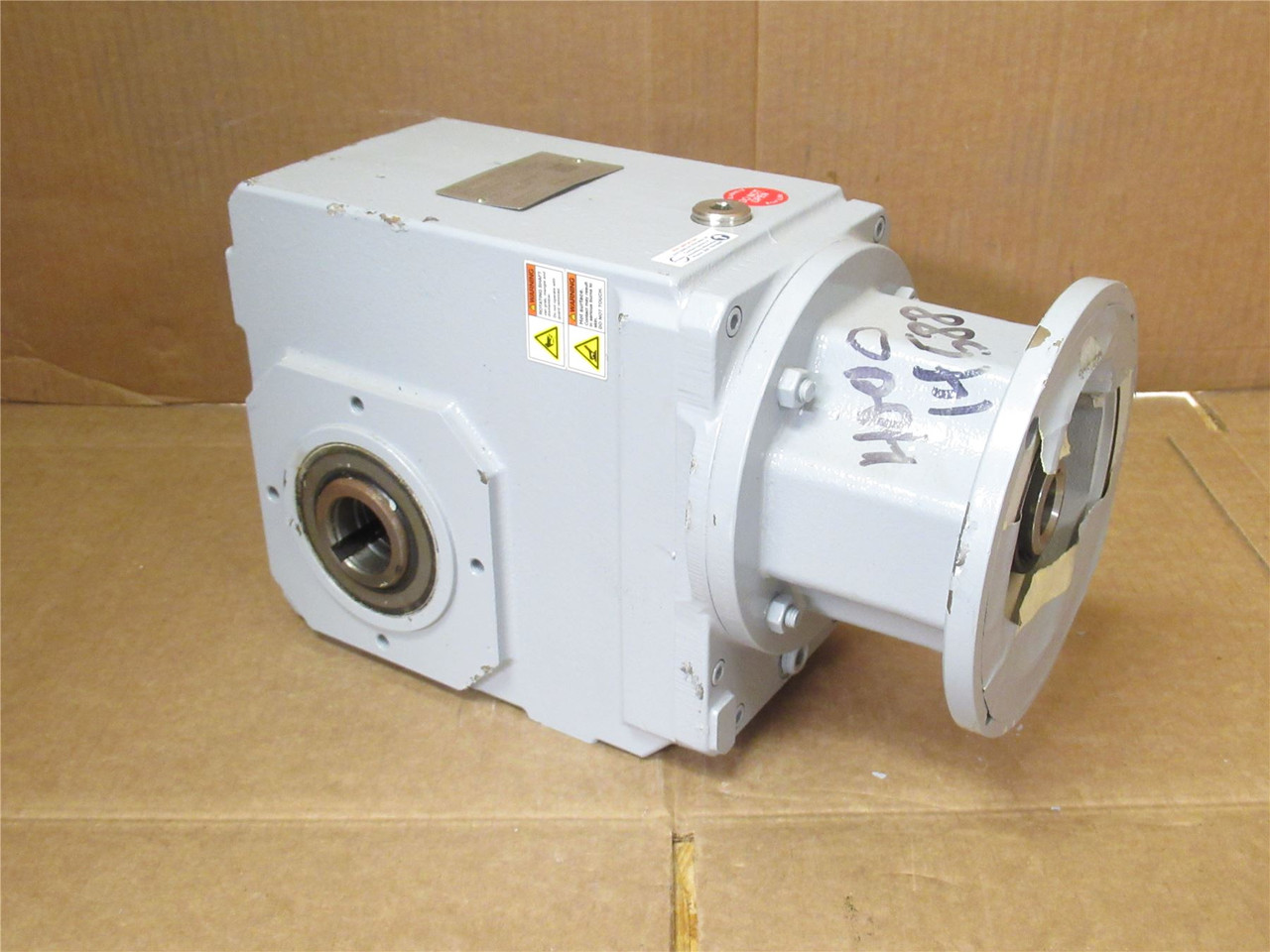 Stober K302AG0350MR160/140; Gear Reducer RA; 35:1 Ratio; 50RPM