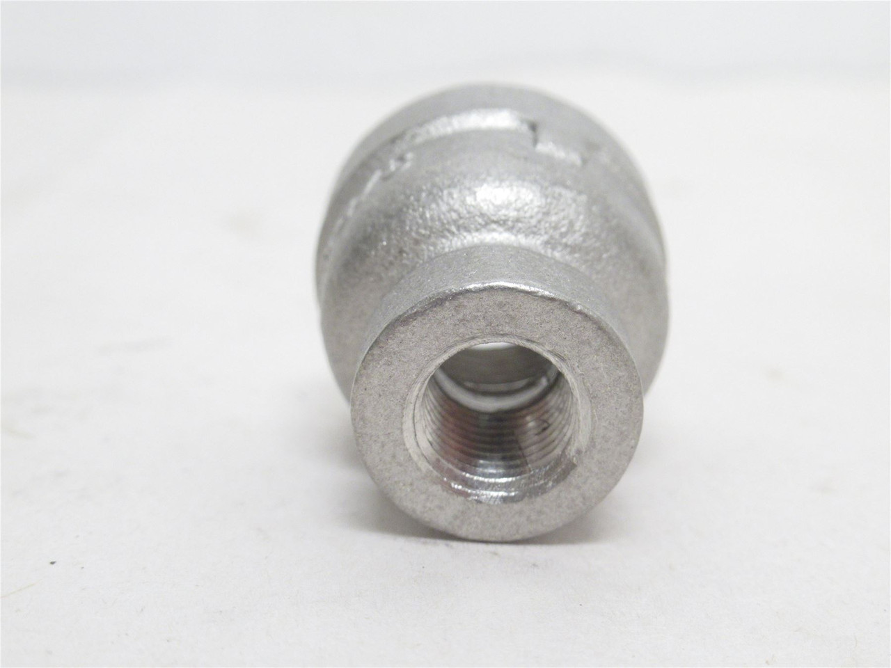 Industry-Std 1LTN8; Lot-2 Pipe Reducers; SS-304; 3/8 x 1/8NPT