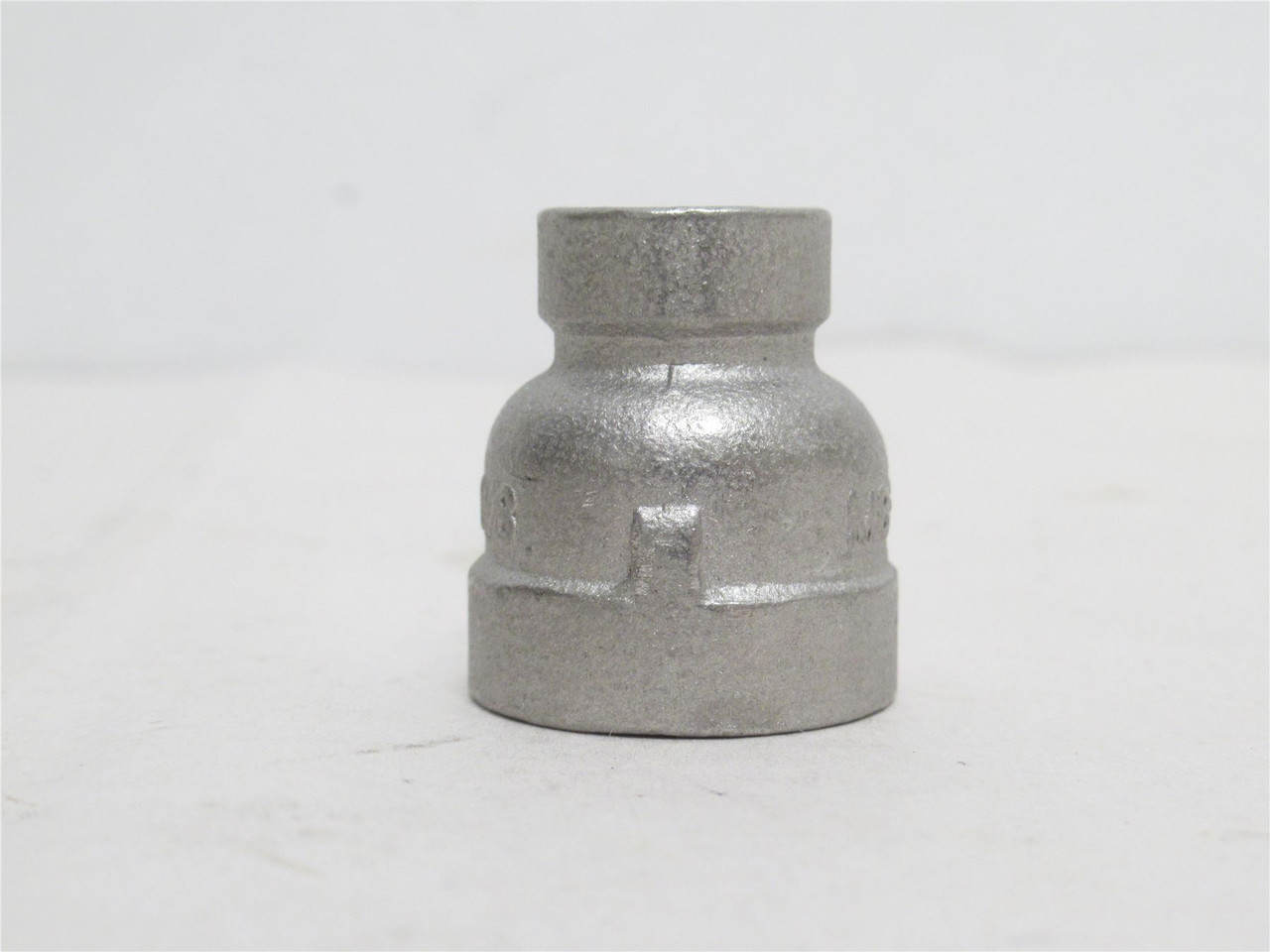 Industry-Std 1LTN8; Lot-2 Pipe Reducers; SS-304; 3/8 x 1/8NPT