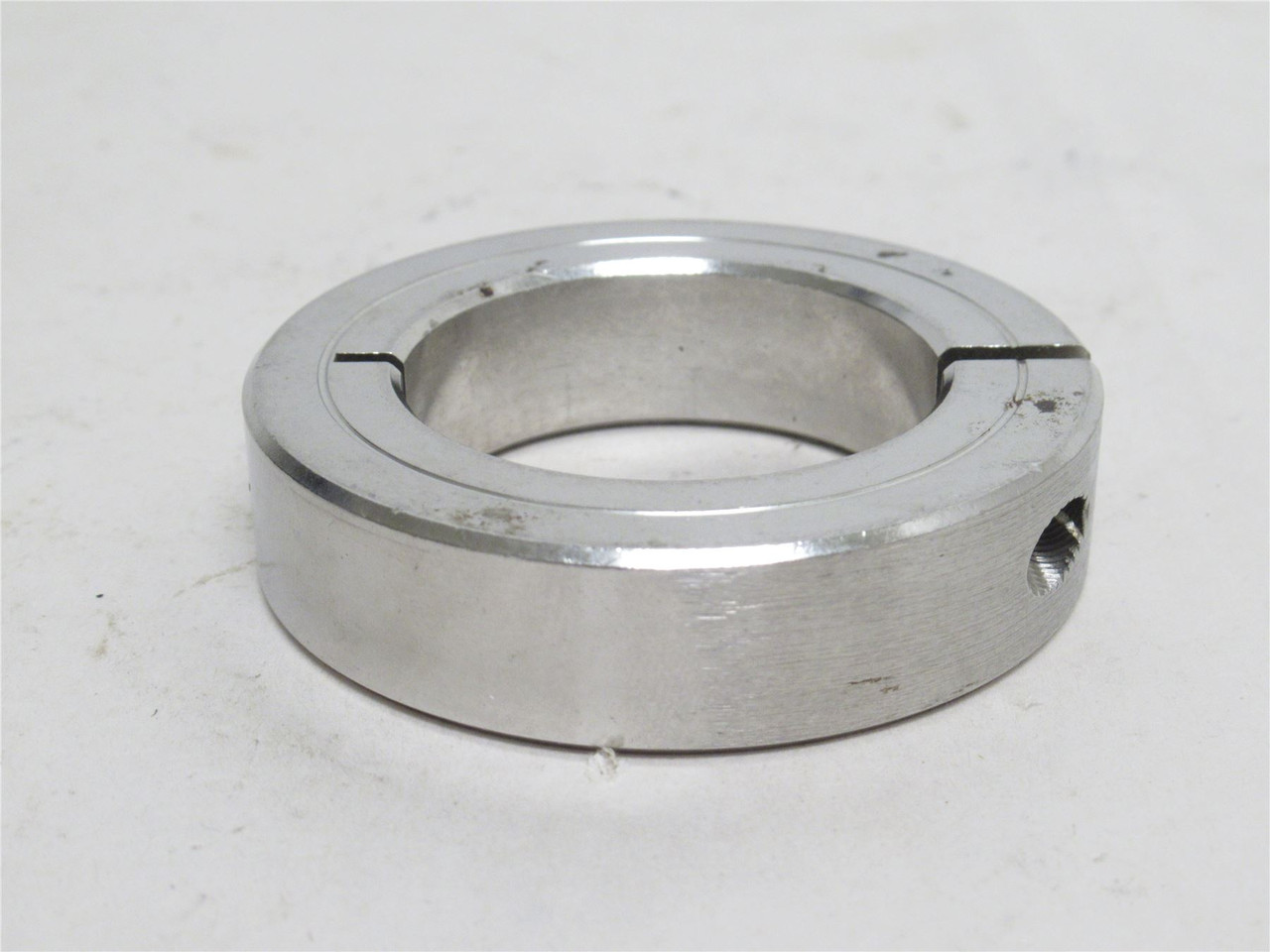 Climax 1C-150-S; One-Piece Clamp Collar; Split; SS; 1-1/2"ID