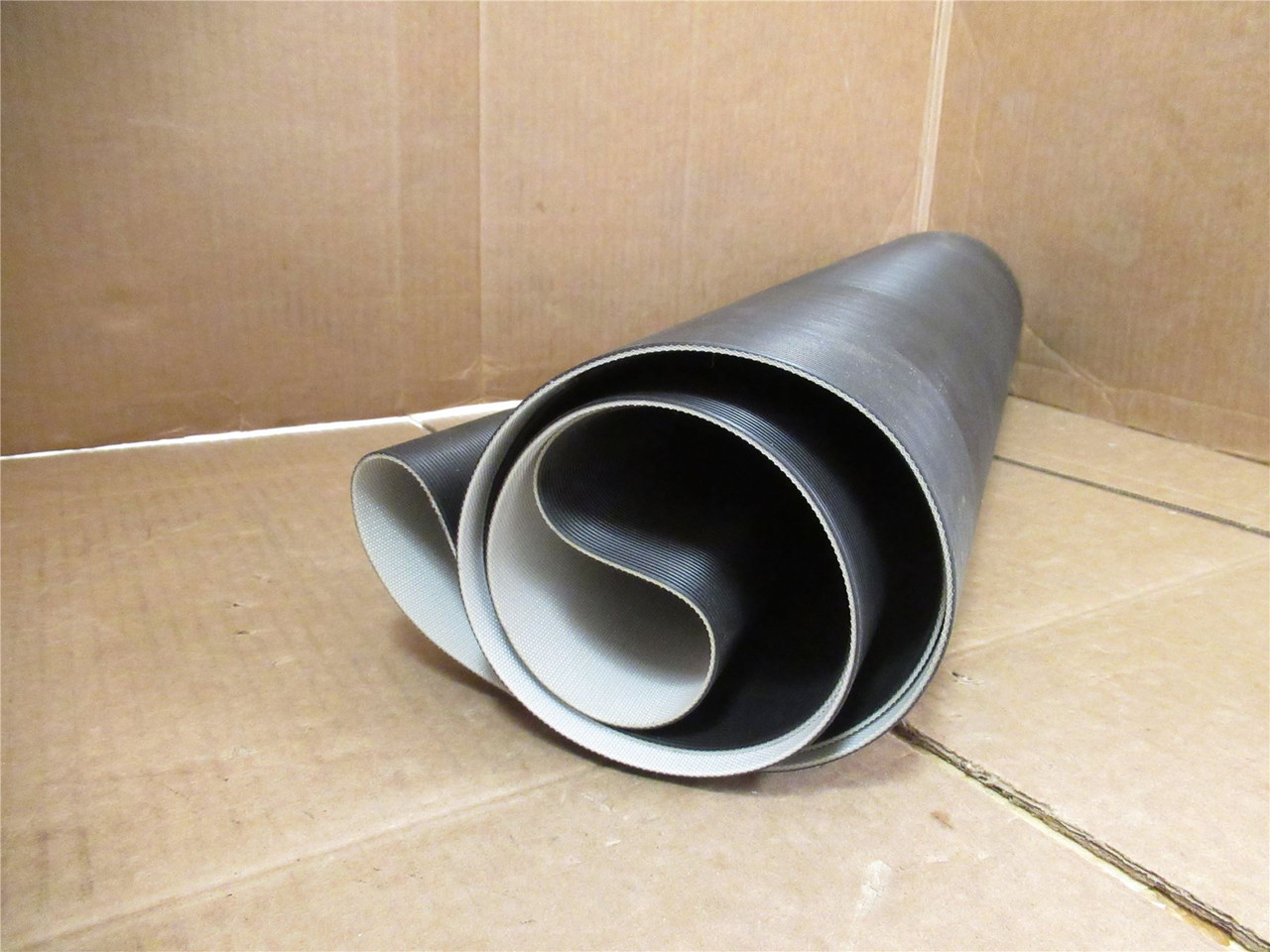 Ossid CON-BLT-016; Black Conveyor Belt 23" Wide; 64" Long