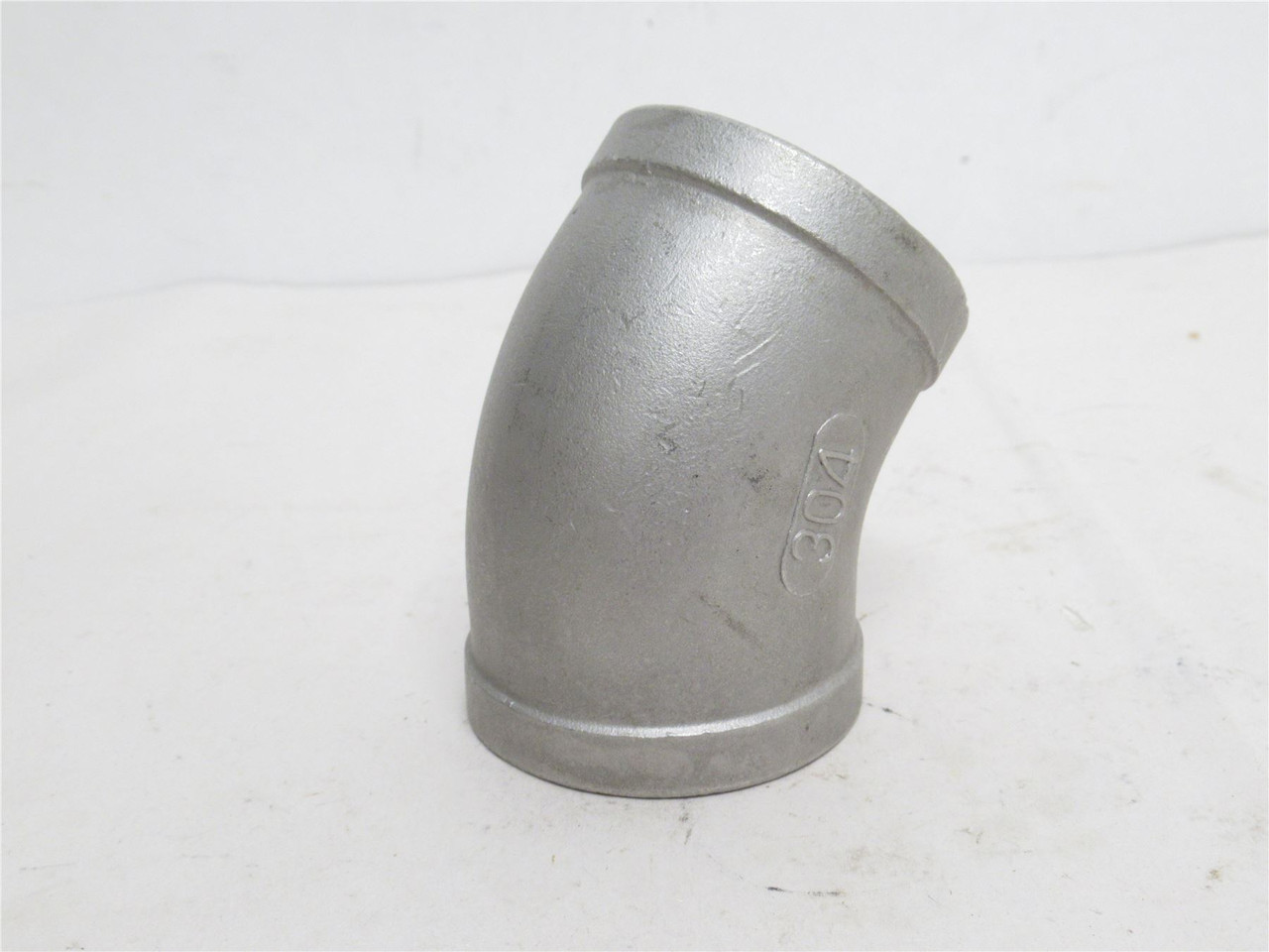 Industry-Std 1LTB9; Pipe Elbow; SS-304; 1-1/2NPT; Class: 150