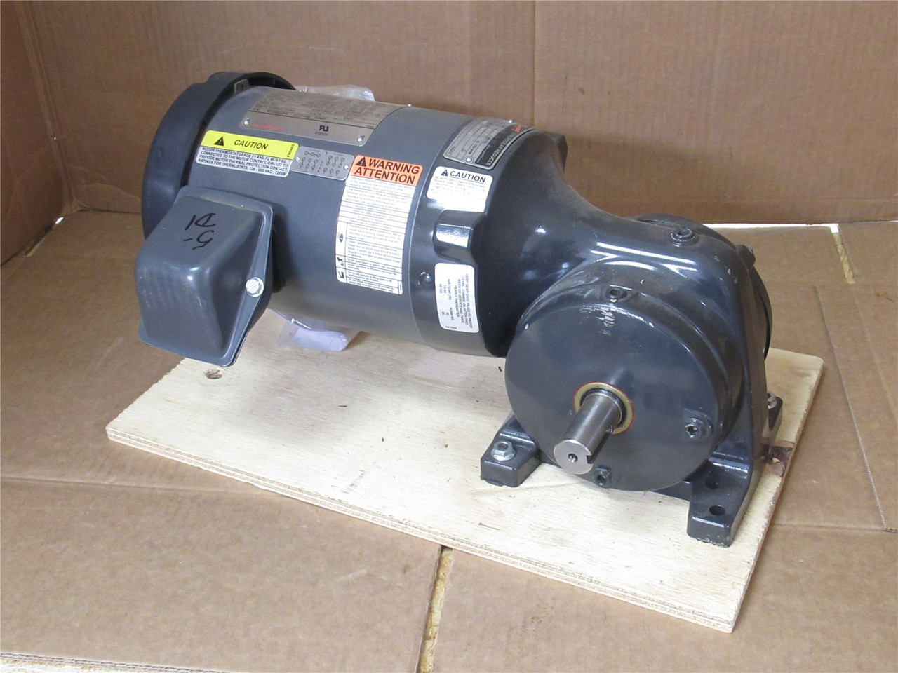 Browning RF2003PEE436F2; AC Gearmotor 39:1 Ratio; 230/460V