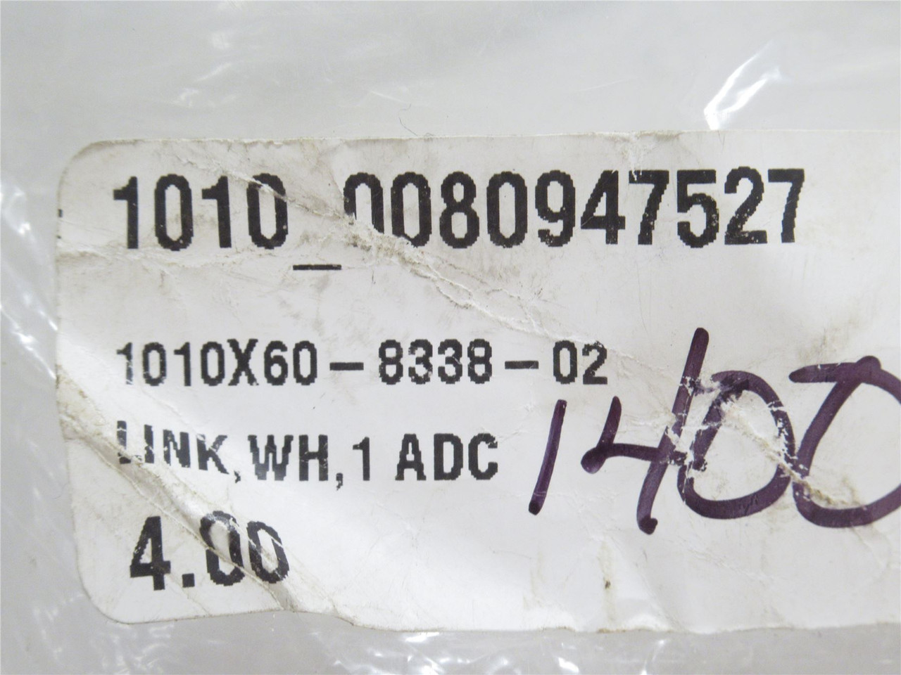 Ishida X60833802; Link; WH; 1 ADC